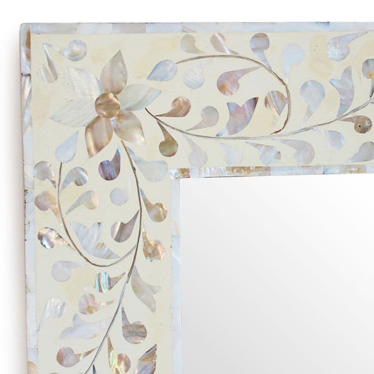 Asha Mother of Pearl Mirror - Thumbnail 3