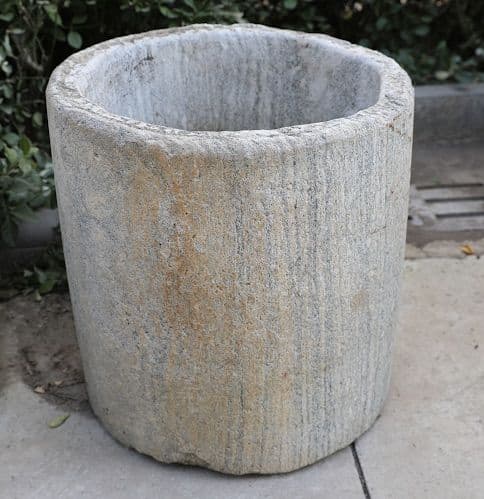 Old Chinese Granite Planter Pot - Thumbnail 3