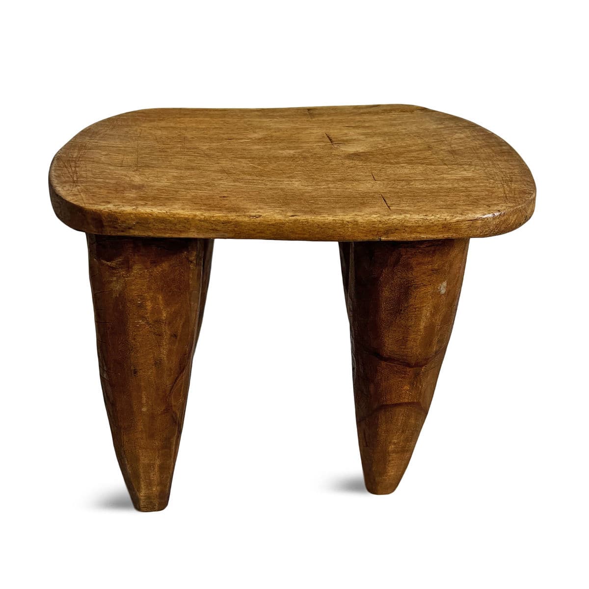 Vintage Small Nupe Stool - Thumbnail 3