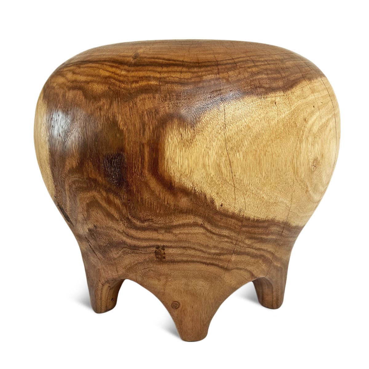 Two Tone Bulb Drop Stool Table - Thumbnail 3