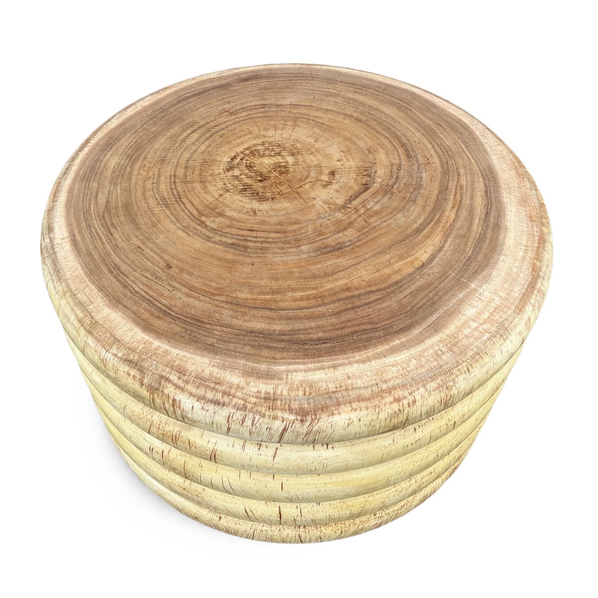 Raw Ribbed Stack Table - Thumbnail 3