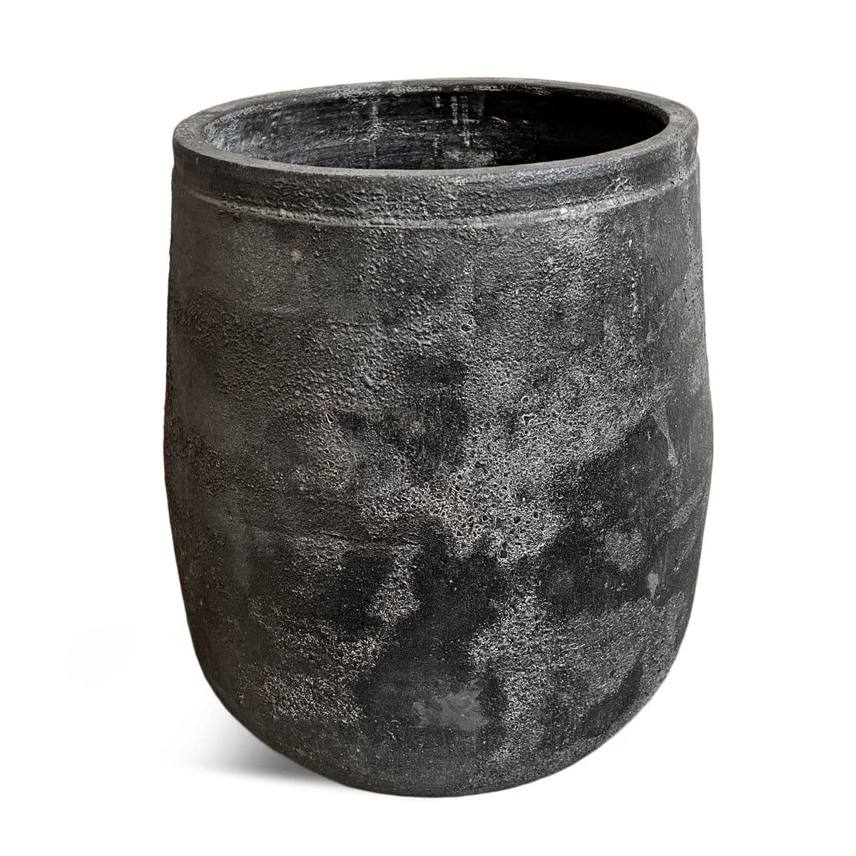 Tumbler Black Earth Ware Pot - Thumbnail 3