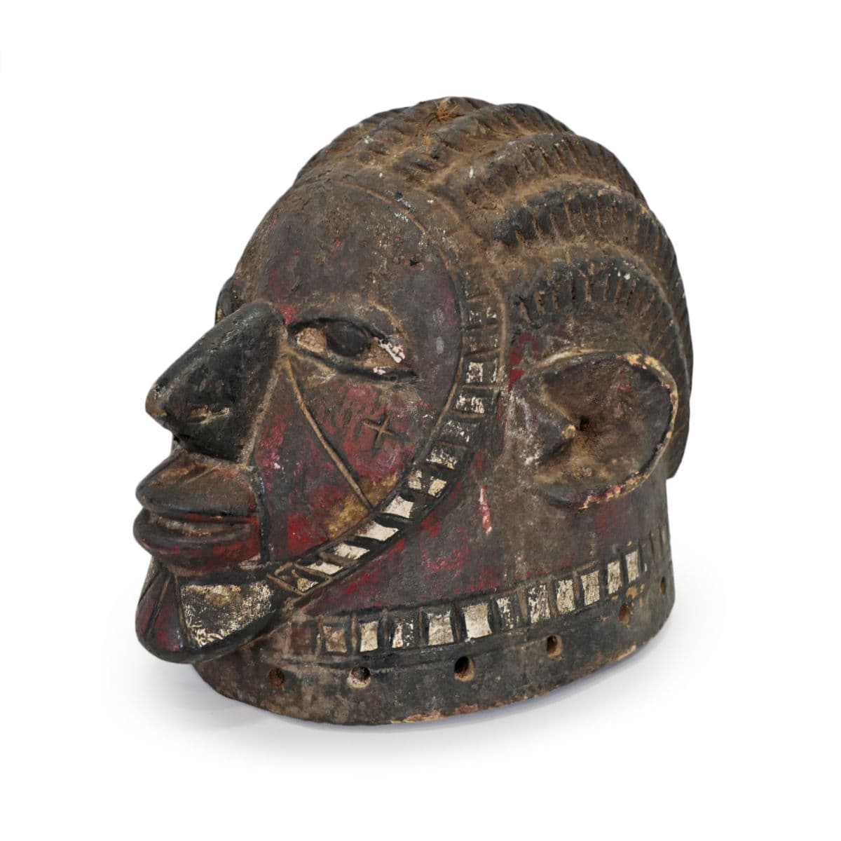 Yoruba Gelde Helmet Mask - Thumbnail 3