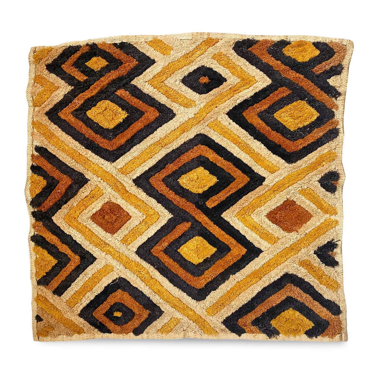Vintage Kuba Grass Textile - Thumbnail 3