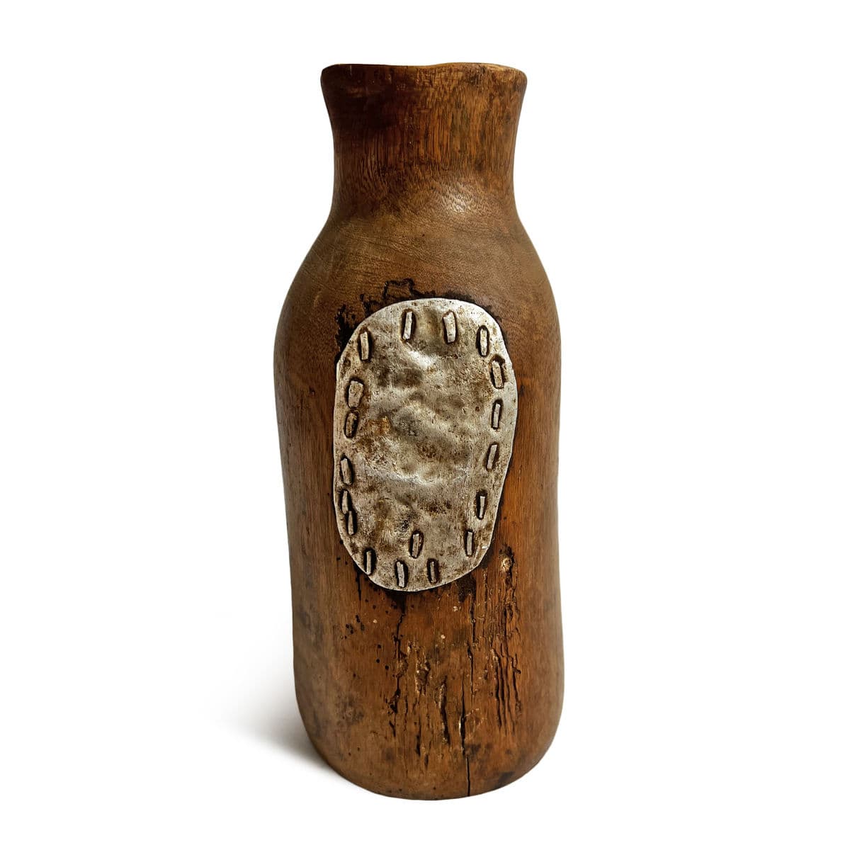 Vintage Tutsi Wood Pot - Thumbnail 3