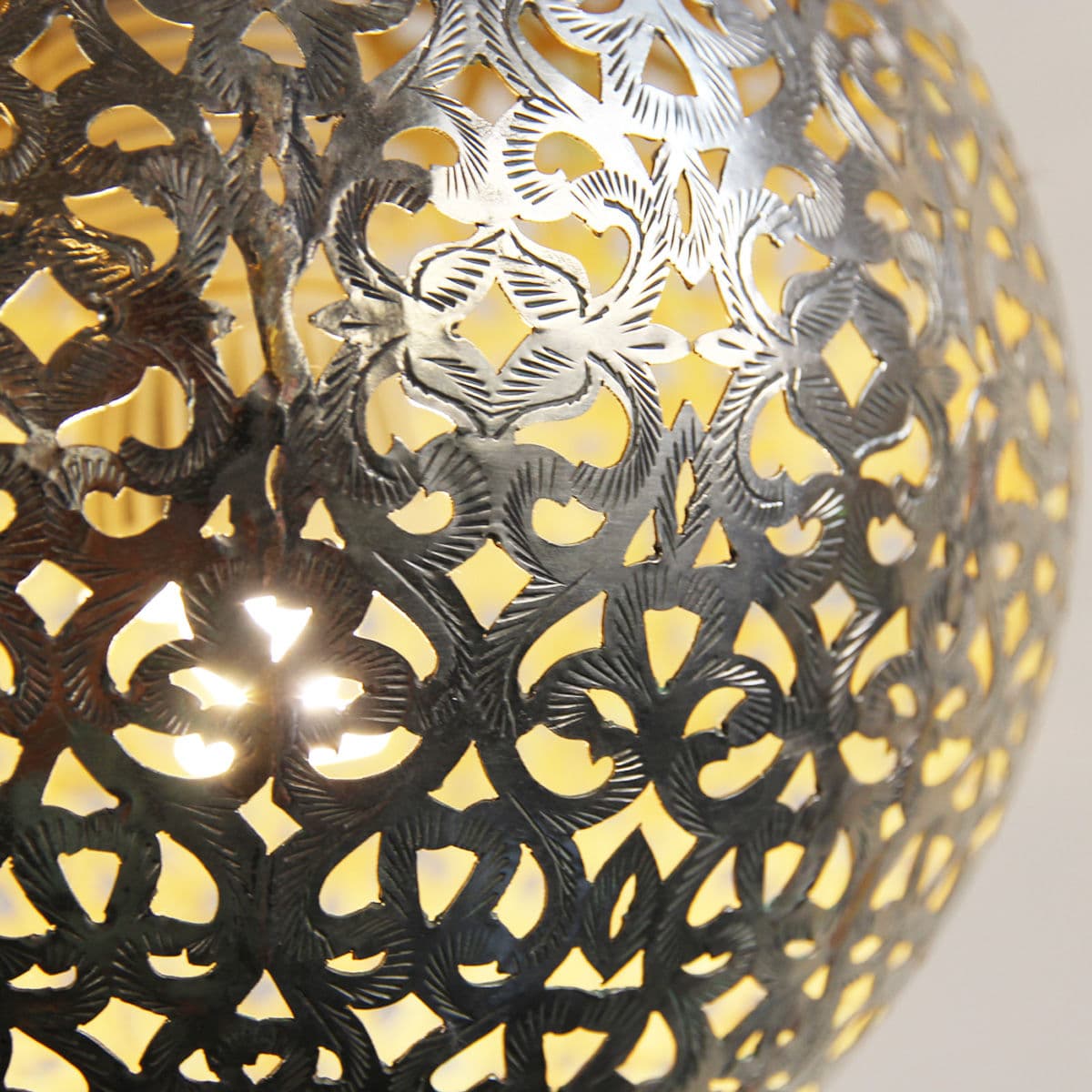 Nickel Serouj Lantern - Thumbnail 3