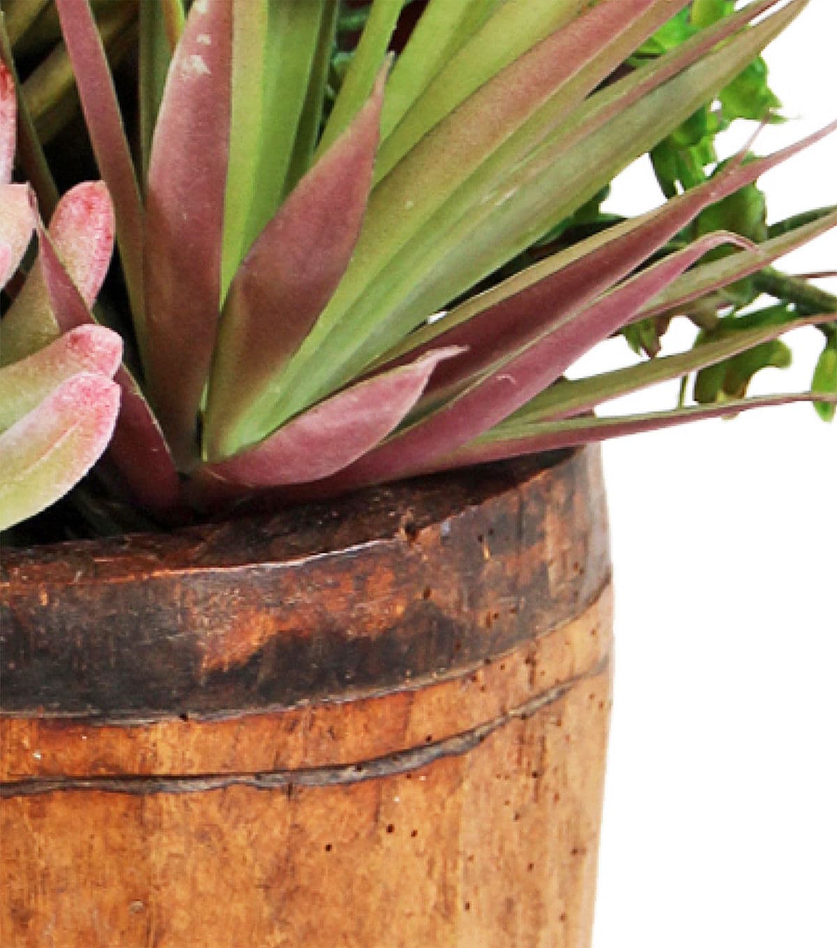 Old Wood Pot Nepal - Thumbnail 3