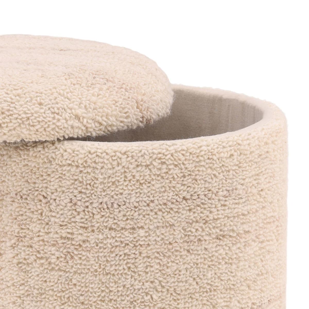 Ivory Loop Soft Stool - Thumbnail 3