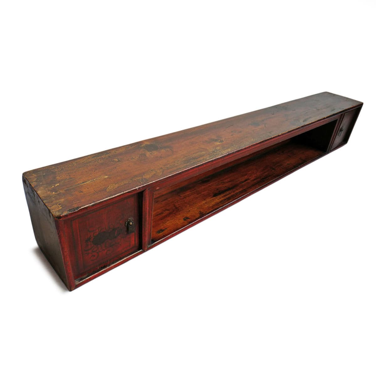 Antique Narrow Chinese Shelf - Thumbnail 3