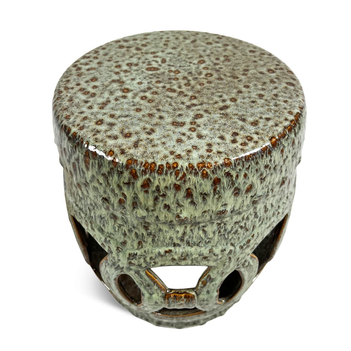 Ceramic Sea Ring Garden Stool - Thumbnail 3