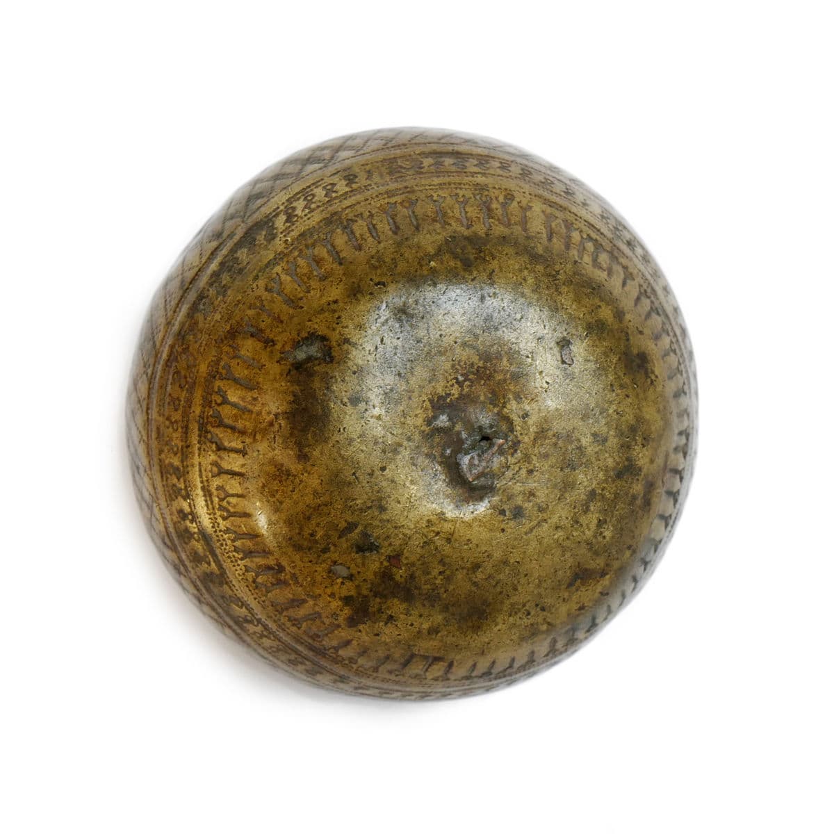 Vintage Bronze Nepal Ritual Vase - Thumbnail 4