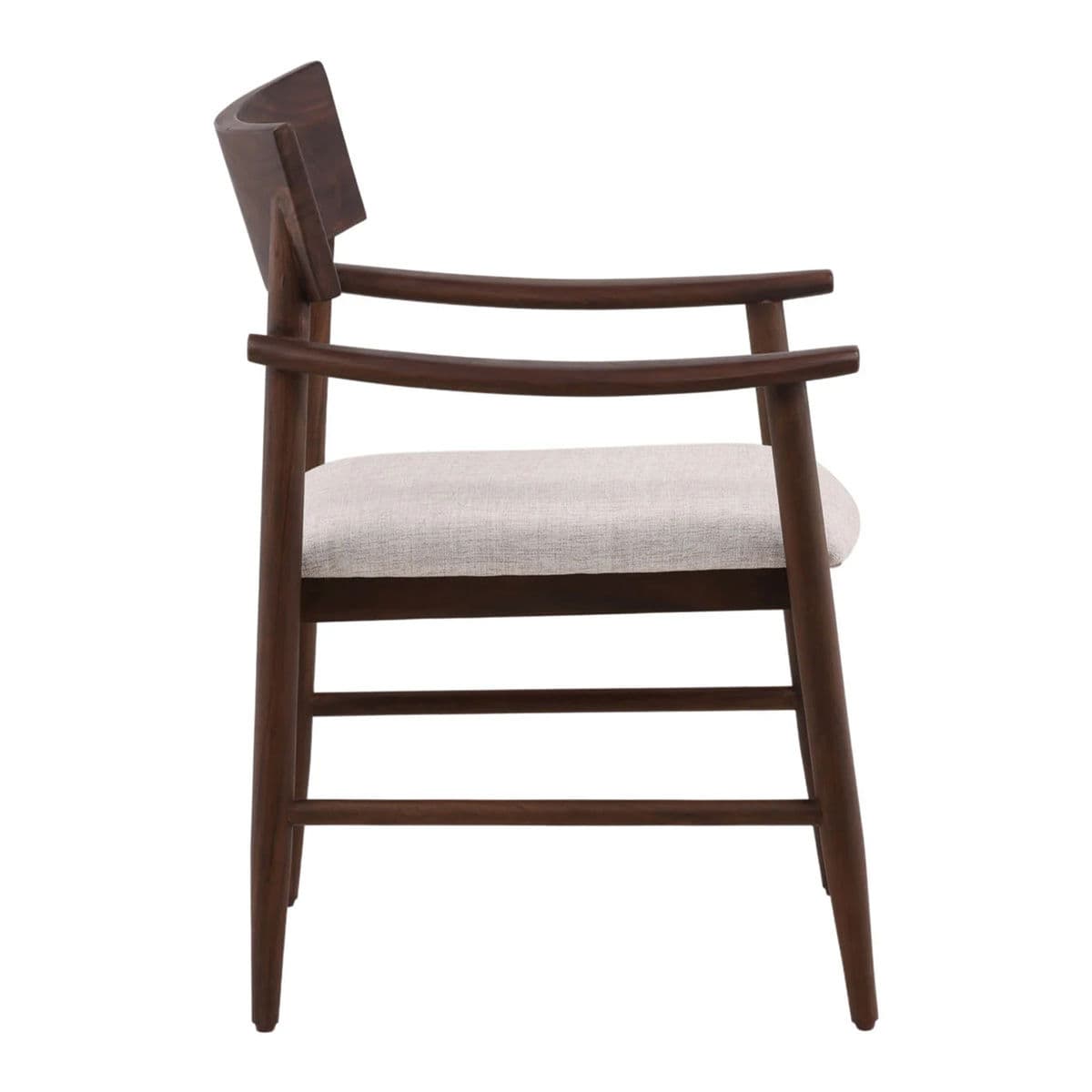 Espresso Acacia Dining Chair - Thumbnail 4