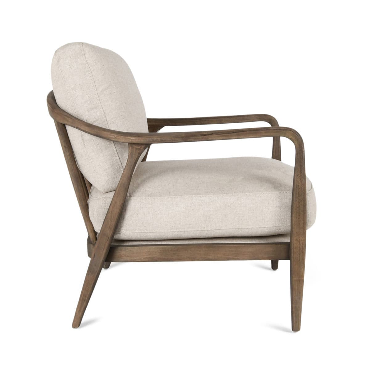 Mid C Oak Arm Chair - Thumbnail 4