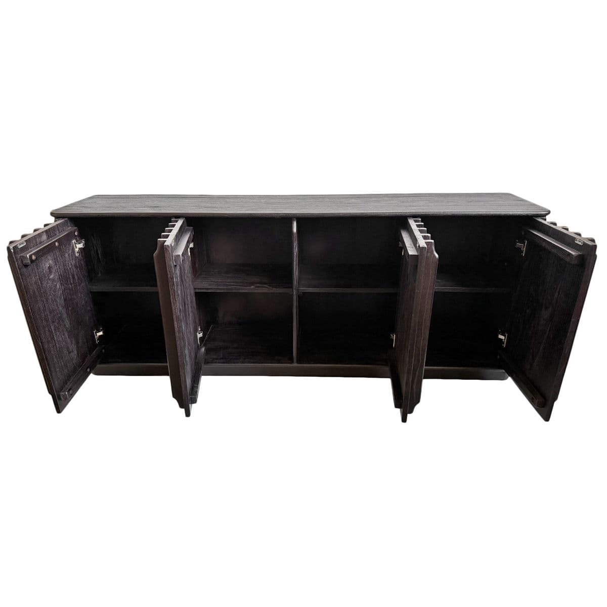 Black Boden Slatted Sideboard - Thumbnail 4