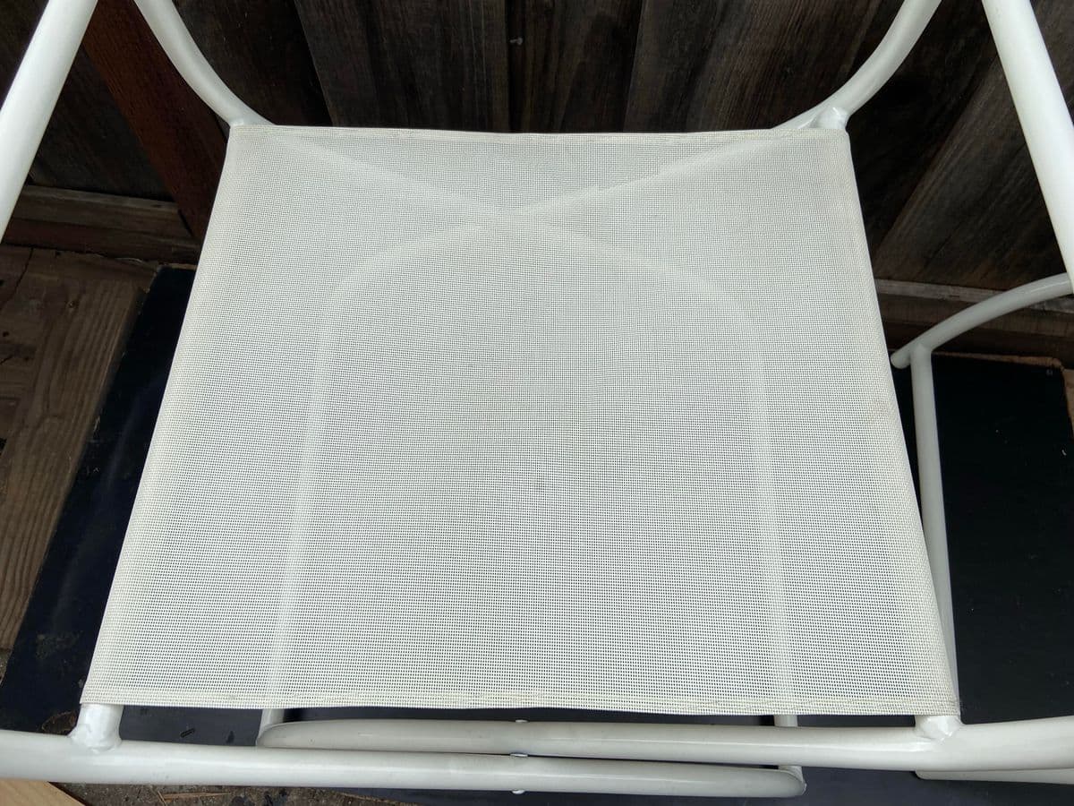 1990s Vintage Brown Jordan Folding Chairs a Pair - Thumbnail 3