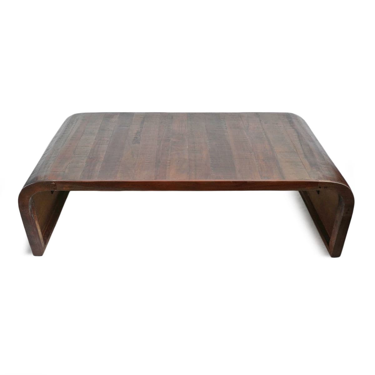 Salvage Wood Waterfall Coffee Table - Thumbnail 4