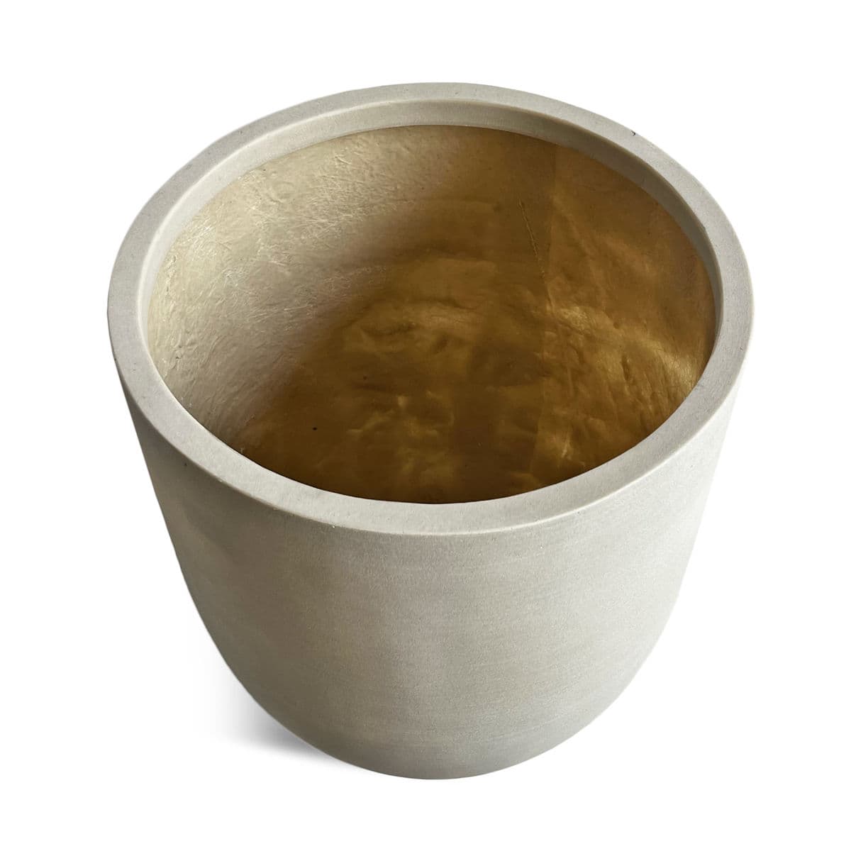 Conical Light Grey Planter Small - Thumbnail 4