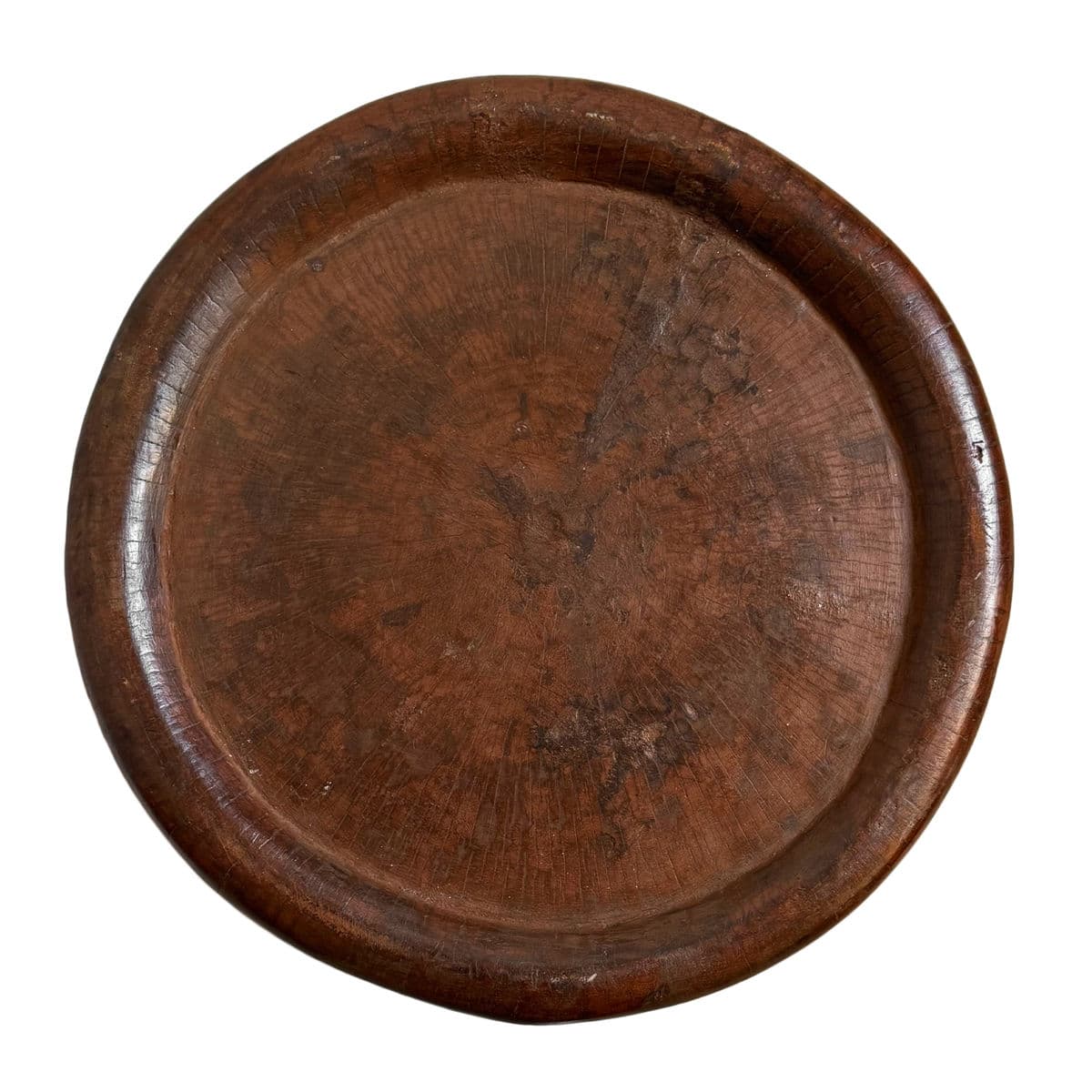 Vintage Bamileke Bell Stool Side Table - Thumbnail 4