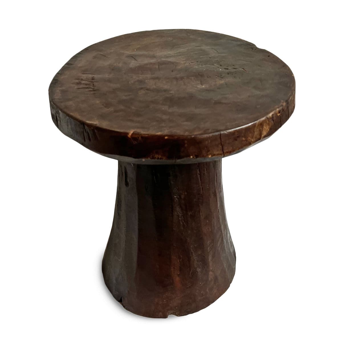 Vintage Kuba Tribe Stool - Thumbnail 4