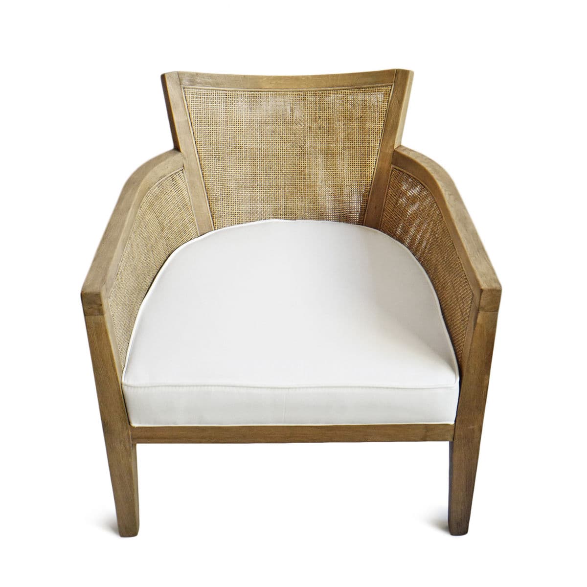 Cane & Oak Arm Chair - Thumbnail 4