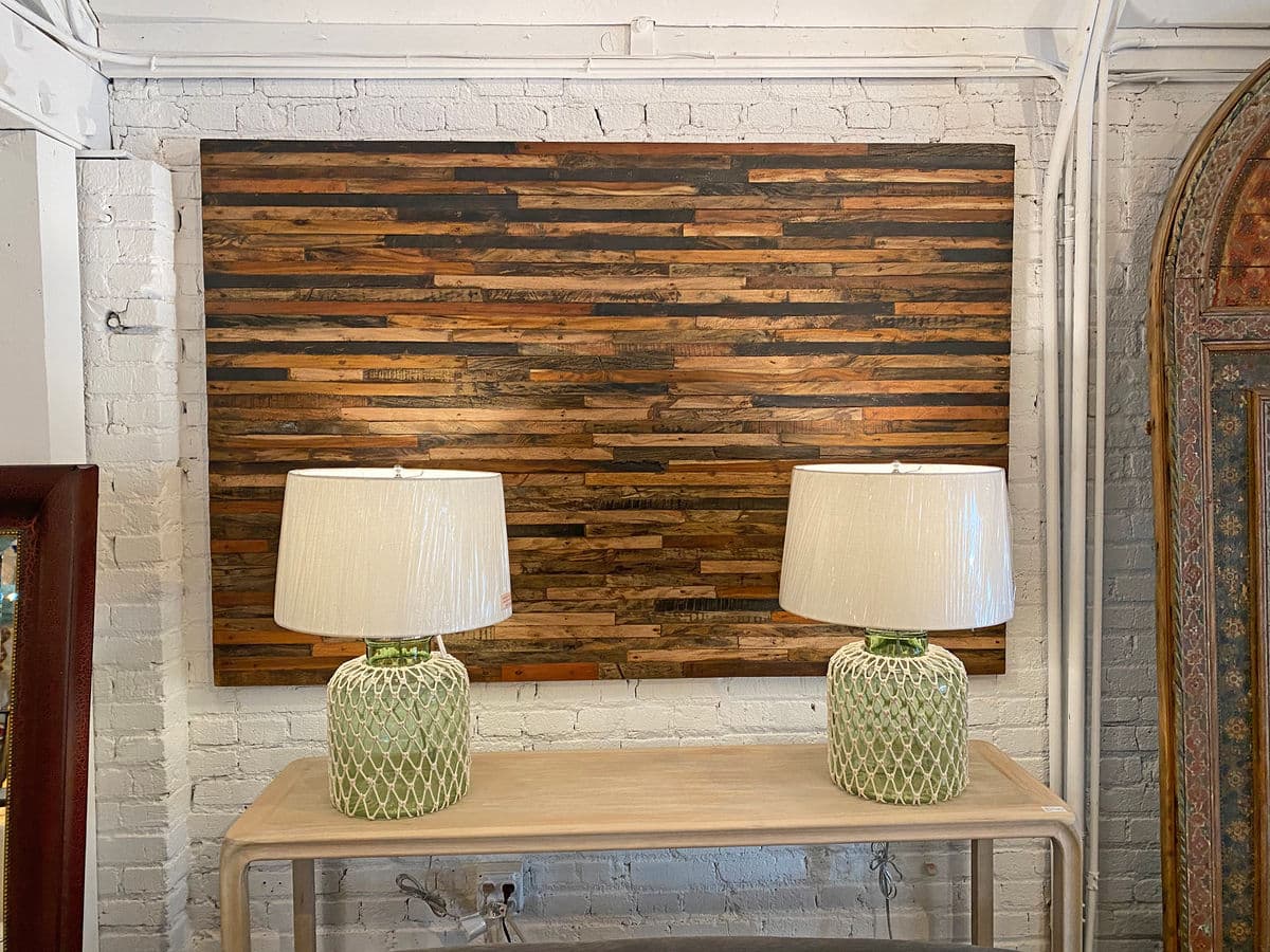 Reclaimed Boat Wood Panel - Thumbnail 4