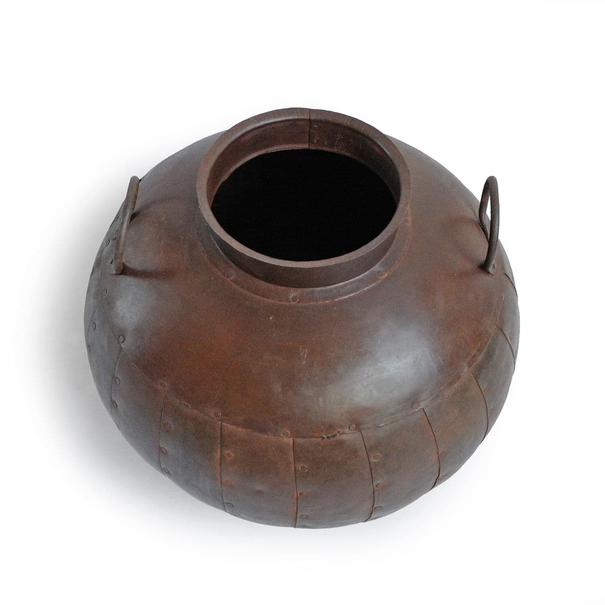 Iron Rivet Pot w/ Handles - Thumbnail 4