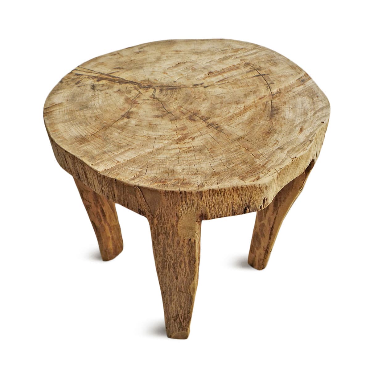 Rustic Naga Four Leg Wood Table - Thumbnail 4
