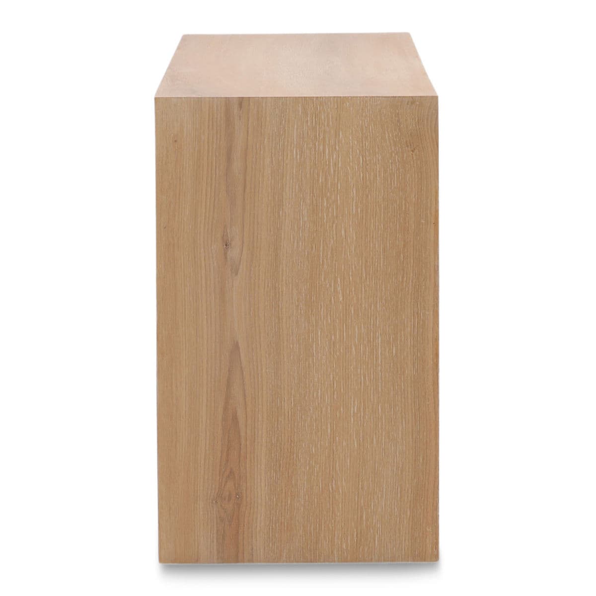 Simple Light Oak Waterfall Console - Thumbnail 4