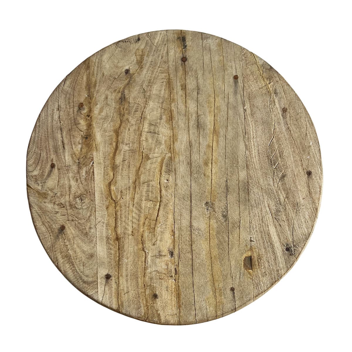 Vintage Bleached Ukhali Stool Table - Thumbnail 4