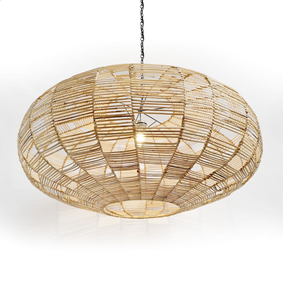 Rattan Web UFO Lantern - Thumbnail 4