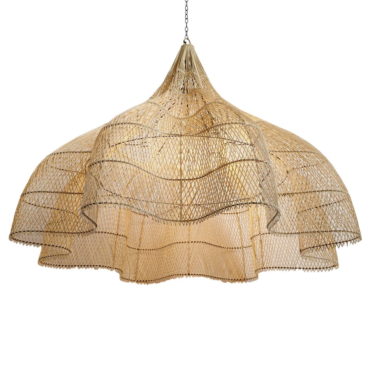 Matador Wicker Chandelier X-Large - Thumbnail 4