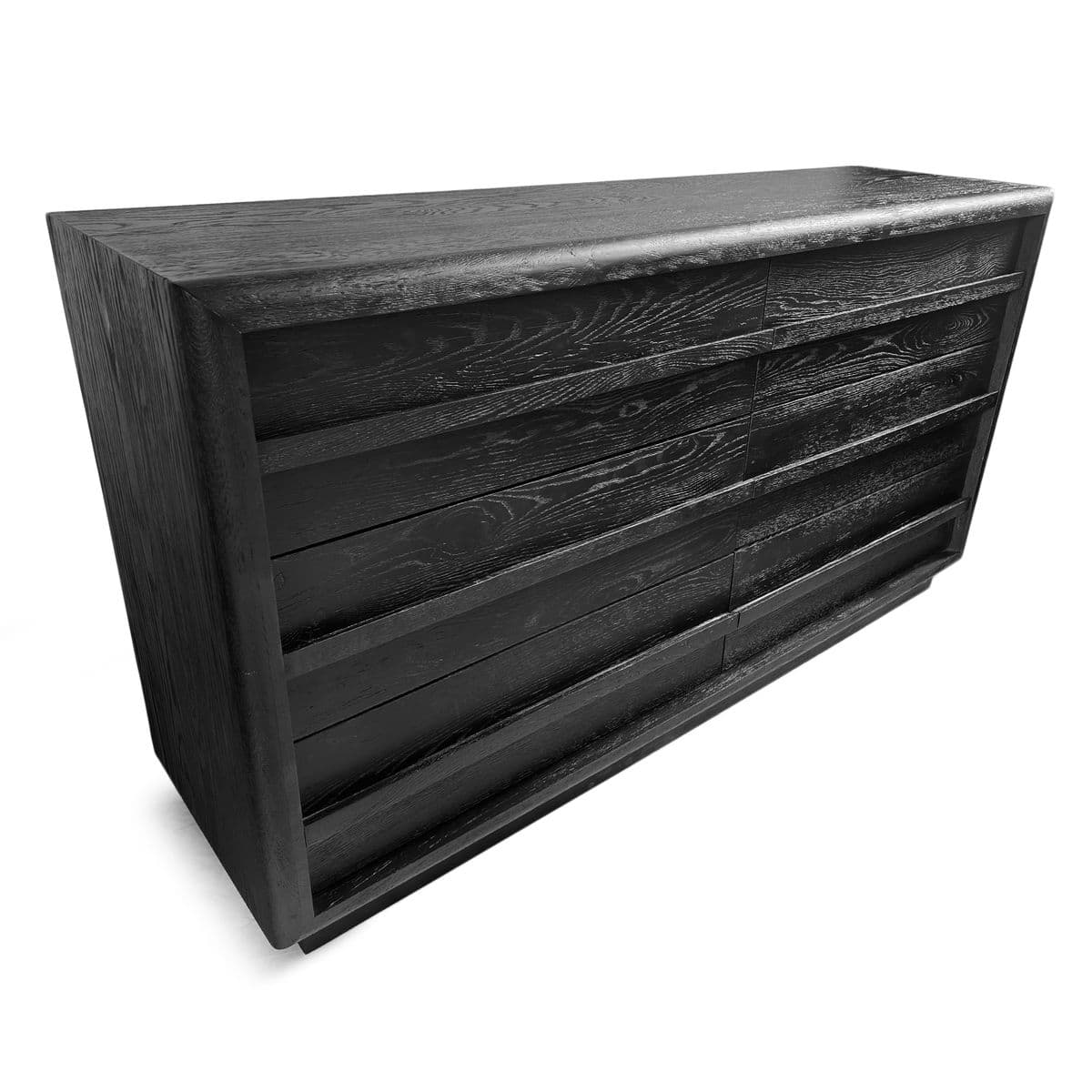 Black Sierra 6-Drawer Dresser - Thumbnail 4