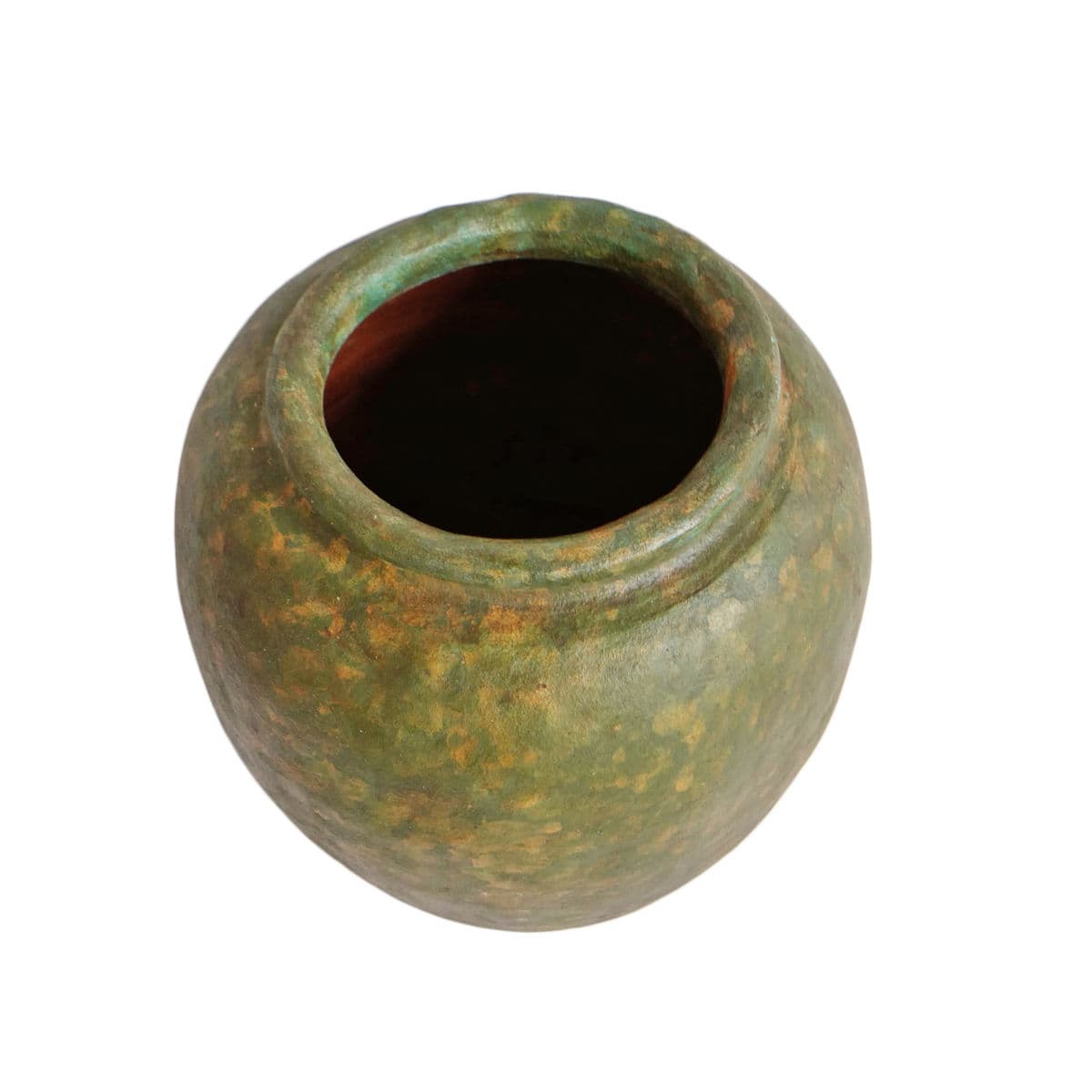 Antique Java Terra Cotta Urn - Thumbnail 4