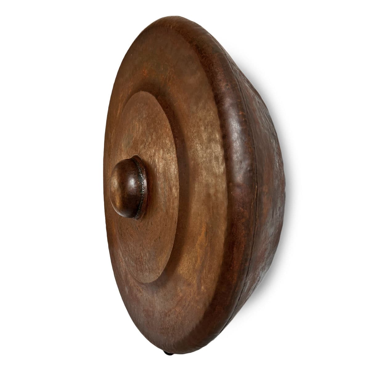 Large Vintage Iron Gong - Thumbnail 4