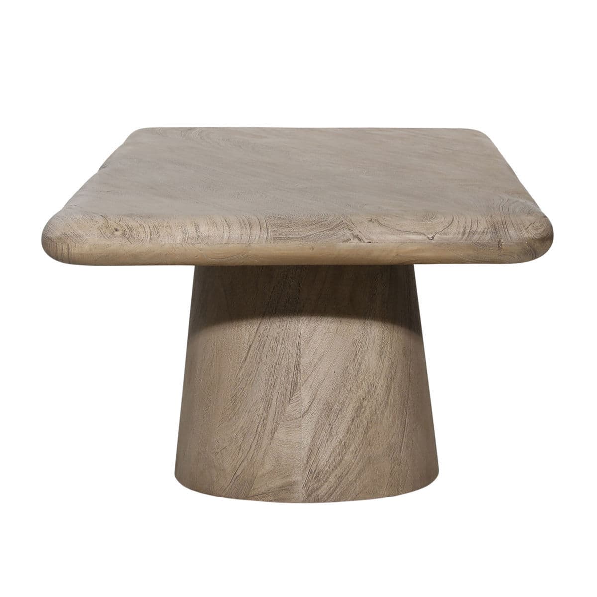 Sully Sand Wood Coffee Table - Thumbnail 4