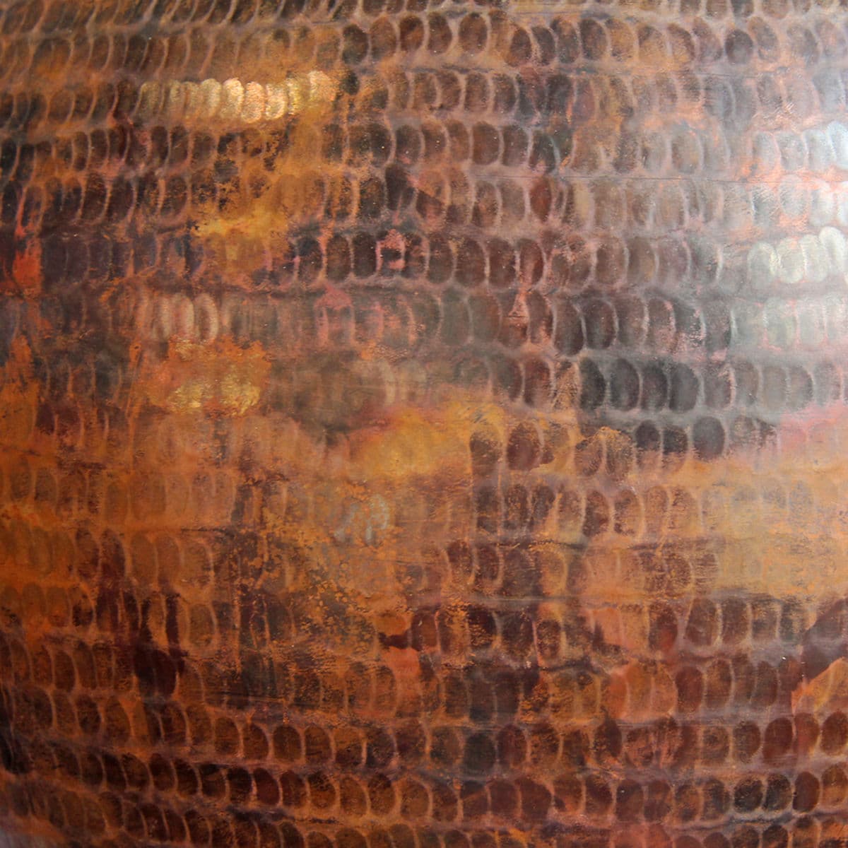 Antiqued Copper Hammered Pendant Light - Thumbnail 4