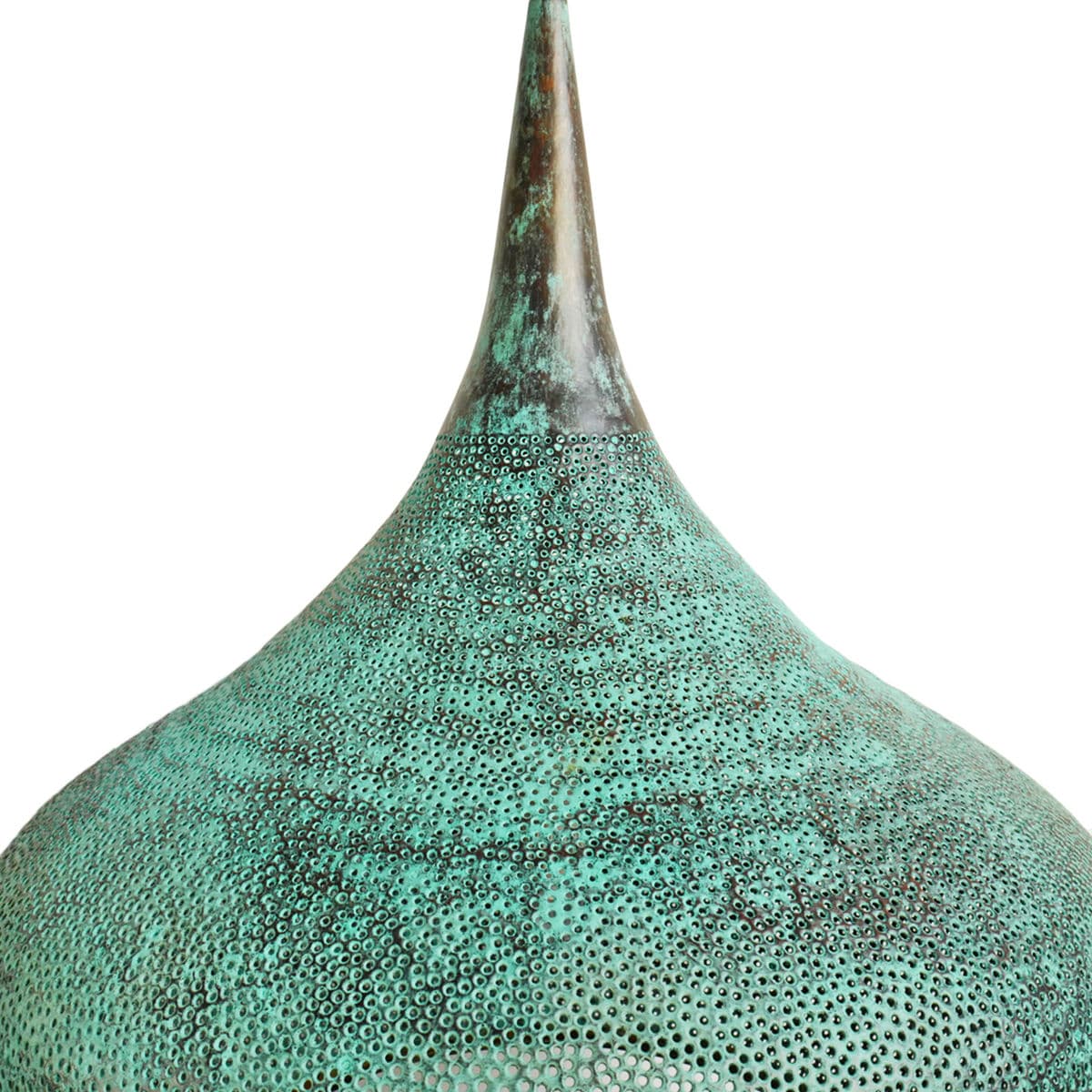 Copper Rain Drop Lantern Large - Thumbnail 4