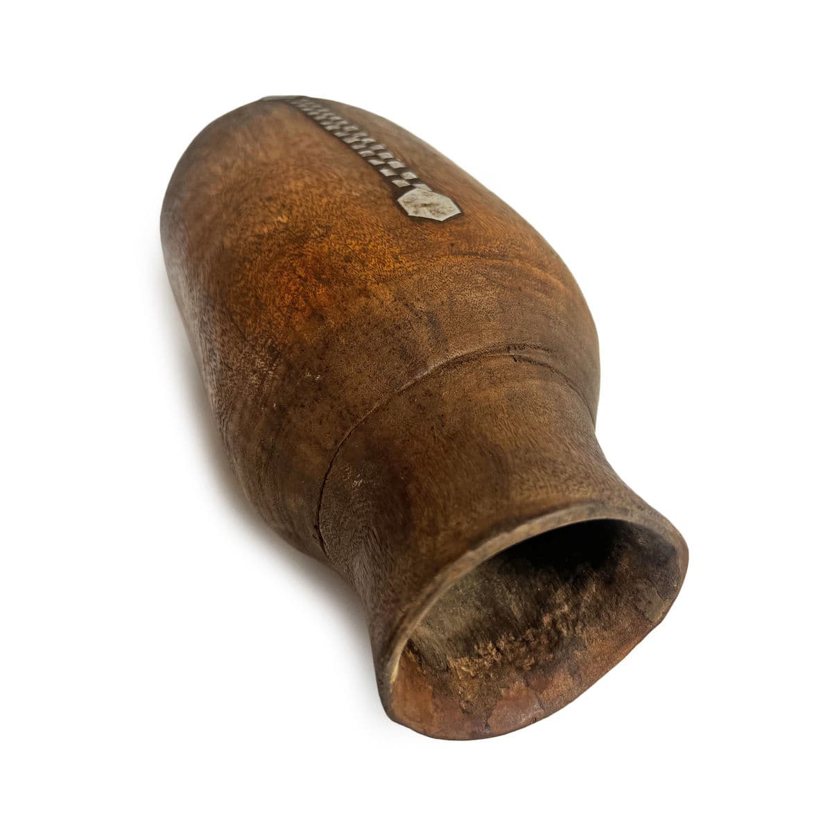 Vintage Tutsi Wood Pot - Thumbnail 4