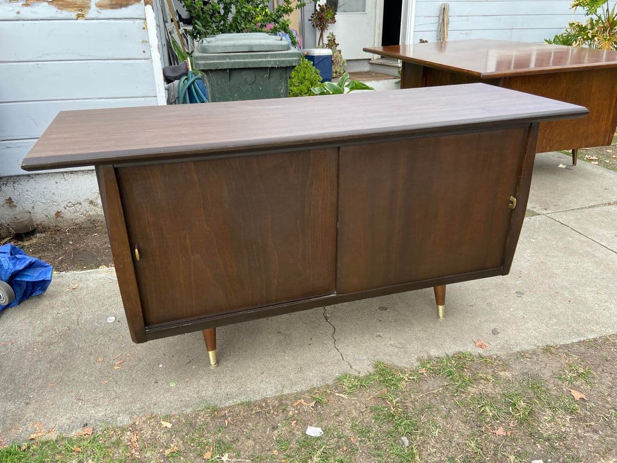 Vintage Mid Century Modern Credenza - Thumbnail 3