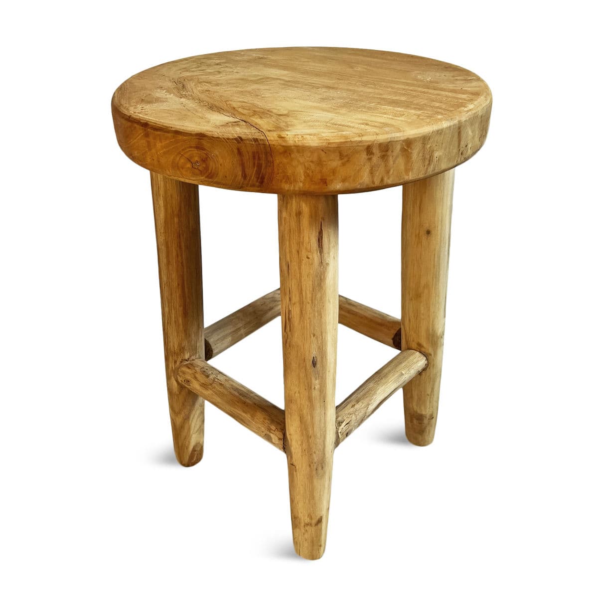 Simple Teak Stool - Thumbnail 4