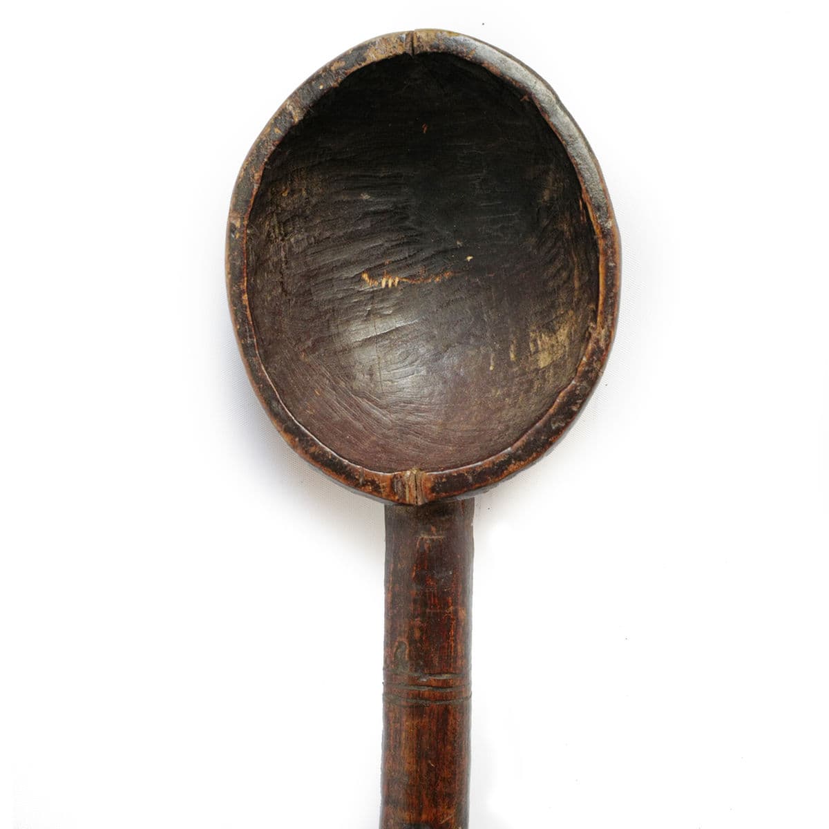 Old Nigerian Wood Spoon - Thumbnail 4