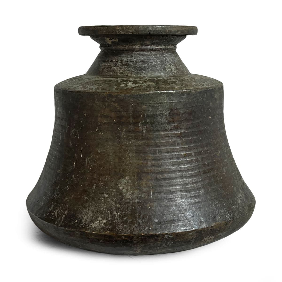 Antique Bronze Rambagh Palace Pot - Thumbnail 4