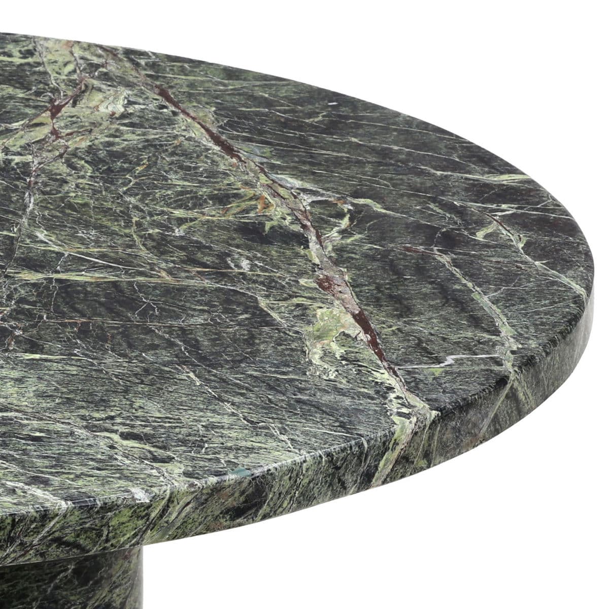 Brown Bidasar Marble Coffee Table - Thumbnail 4