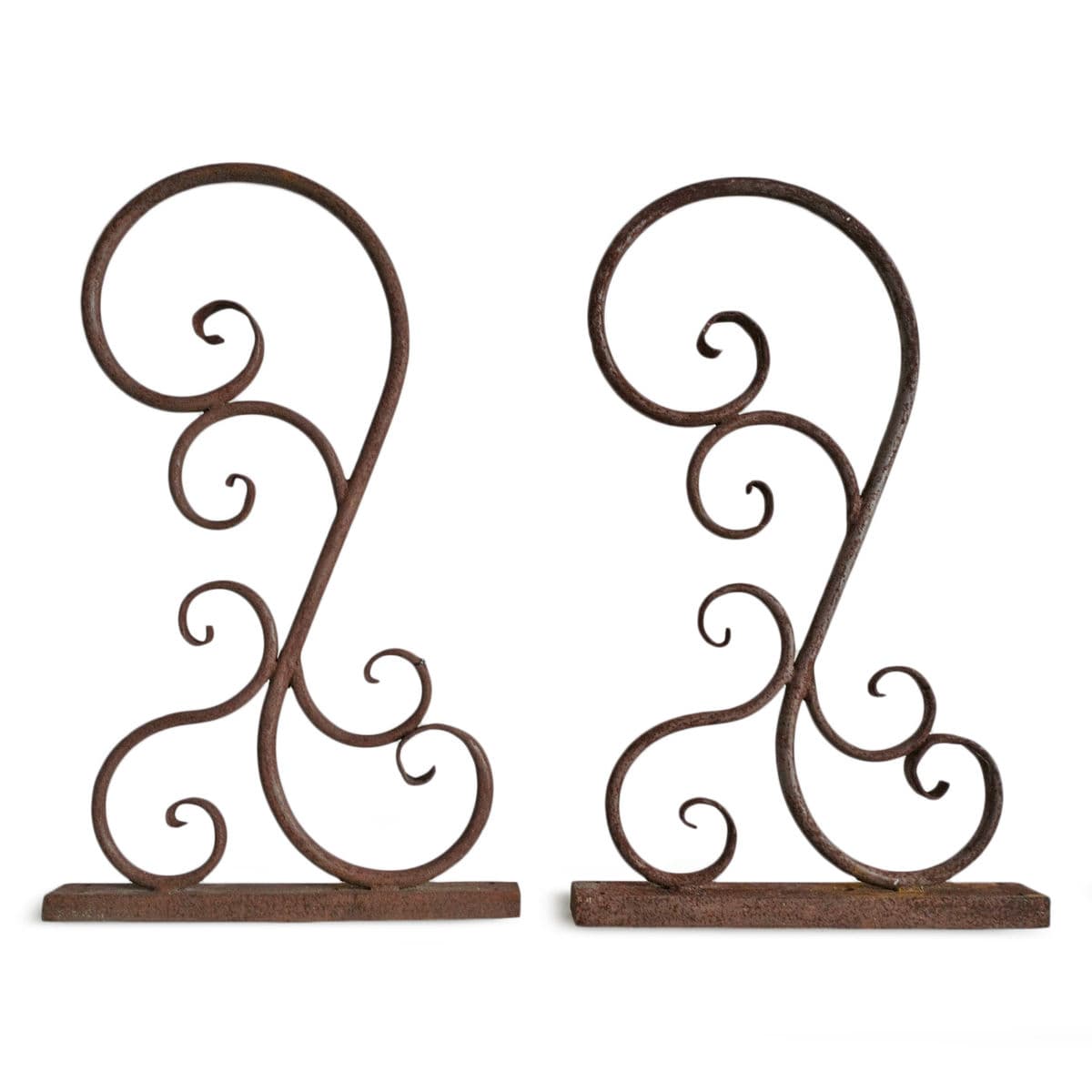 Iron Rust Scroll Bracket XL - Thumbnail 4