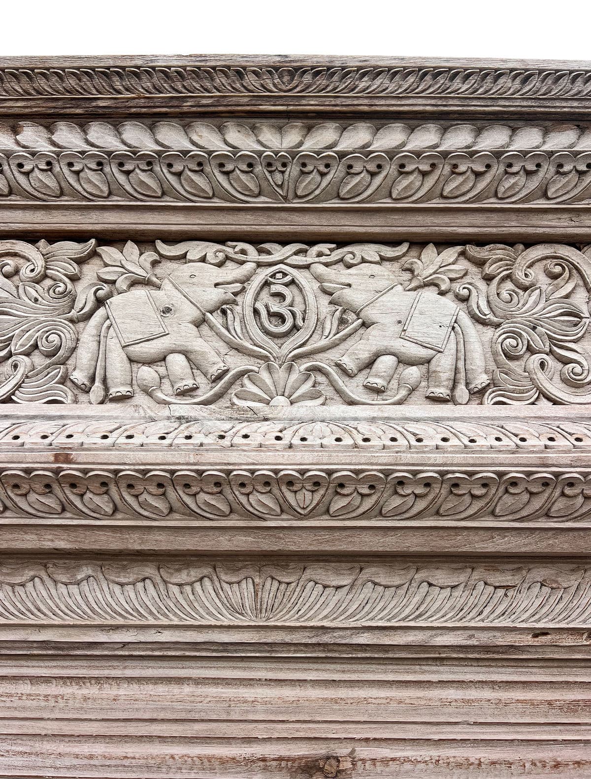 Original Old India Doorway Mirror - Thumbnail 4