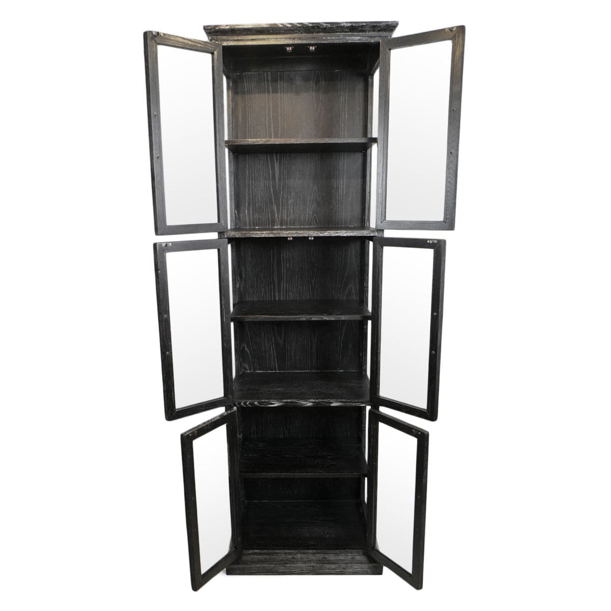 Black & Brass Narrow Display Cabinet - Thumbnail 4