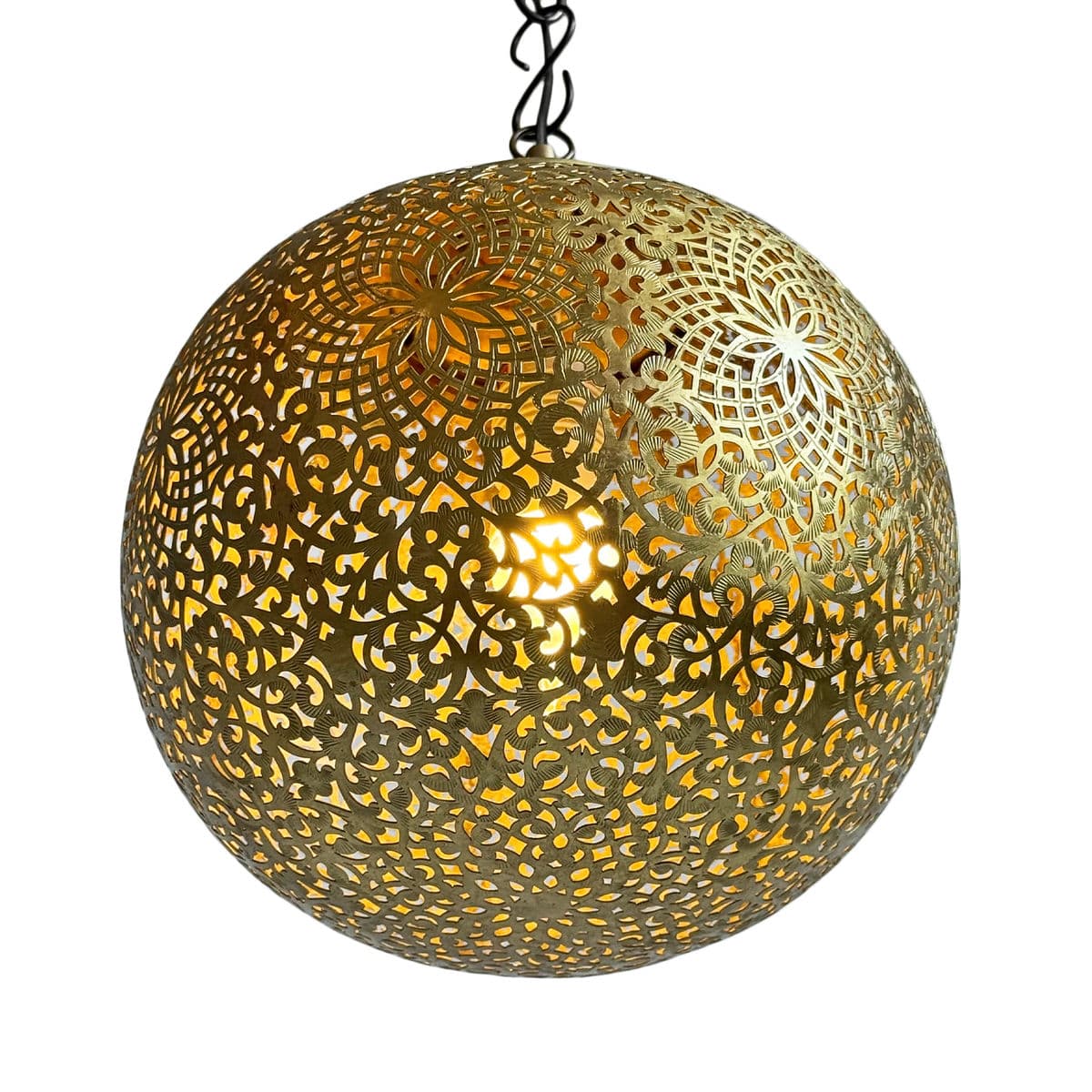 Brass Kora Medium Pendant Light - Thumbnail 4