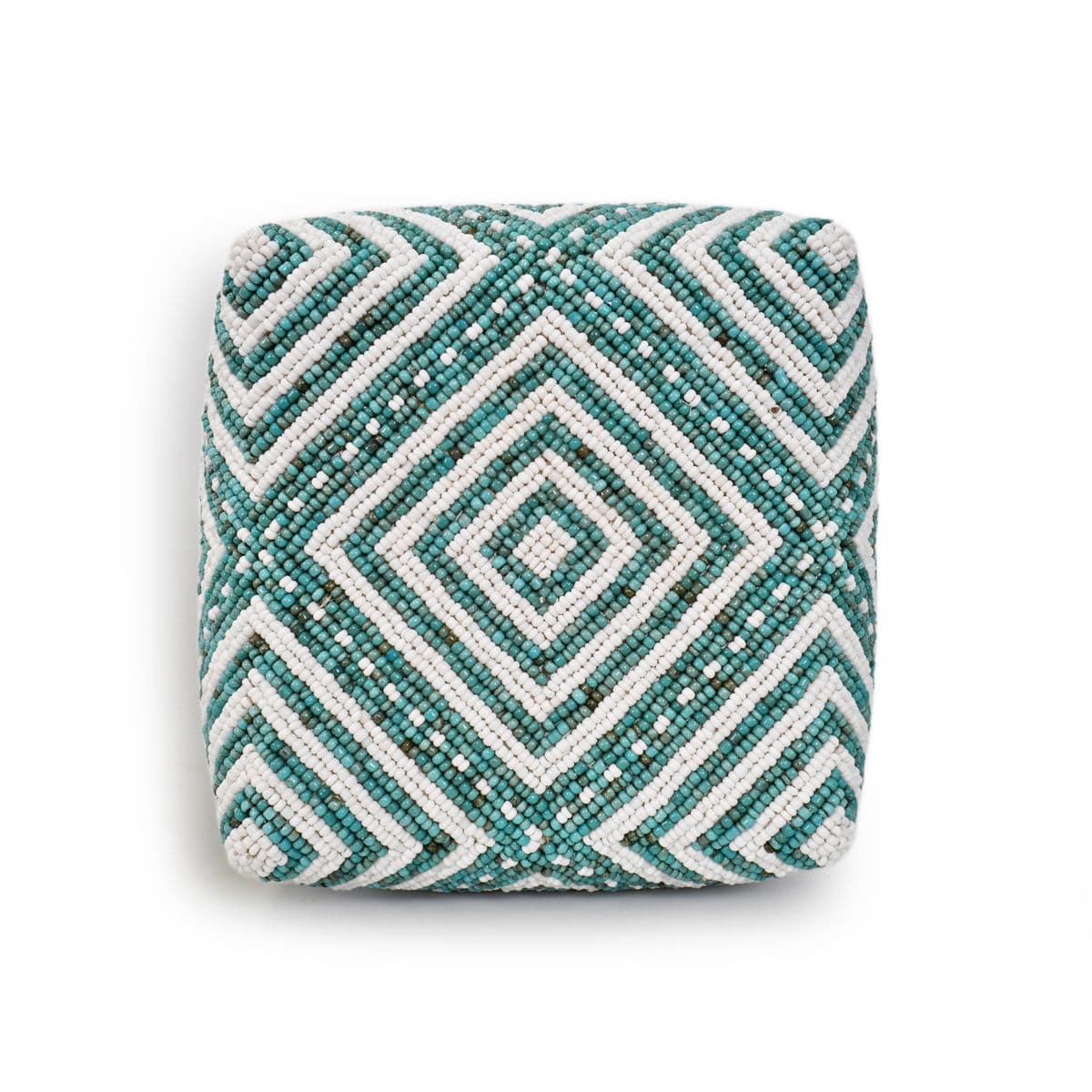 Beaded Bamboo Box Medium - Thumbnail 4