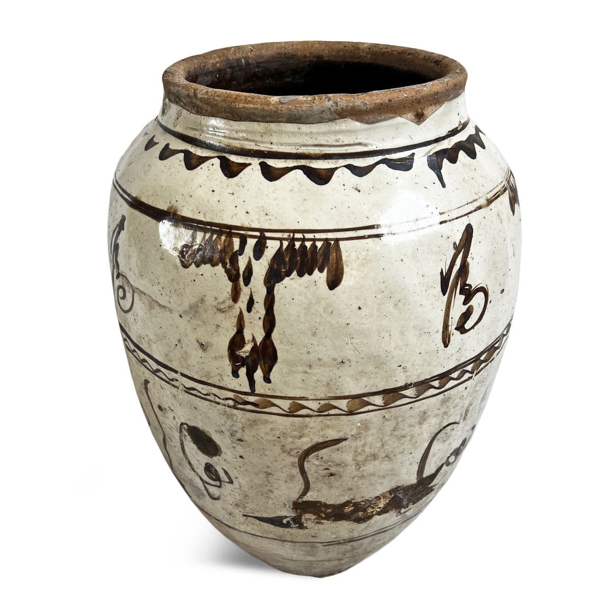 Large Antique Cizhou Pottery - Thumbnail 4