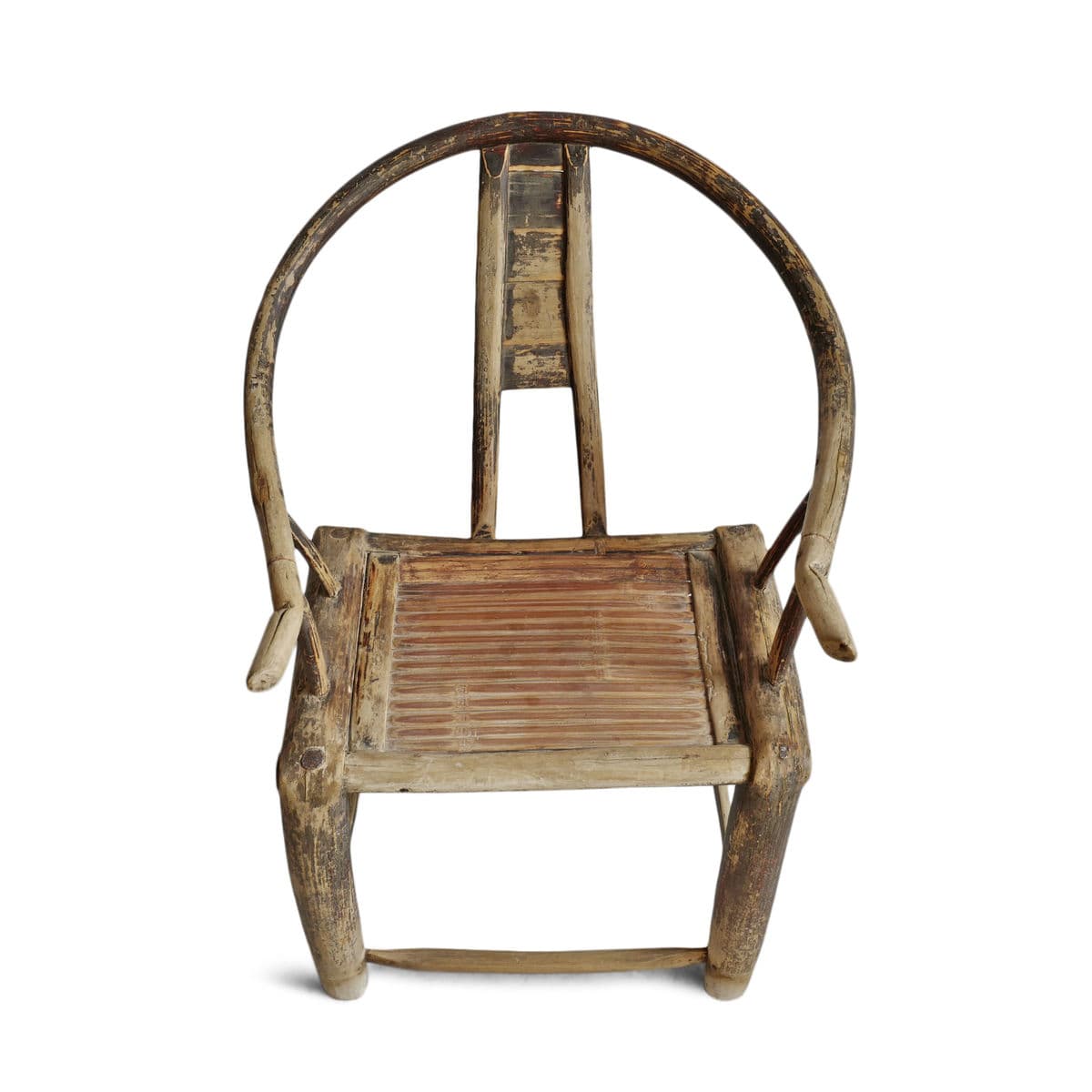 Antique Horseshoe Back Village  Chair - Thumbnail 4